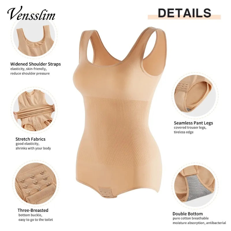 Sculpting Round Neck Bodysuit