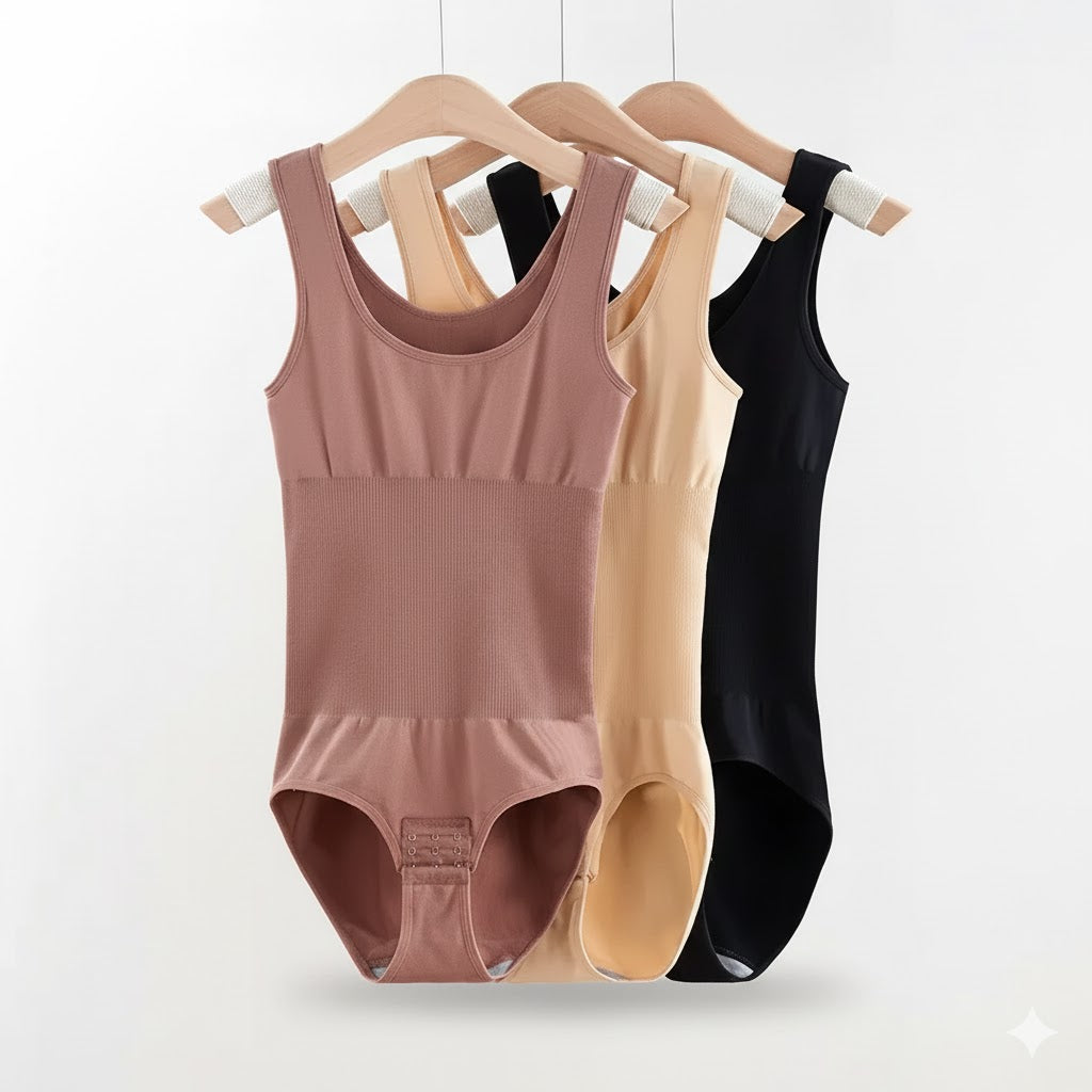 Sculpting Round Neck Bodysuit