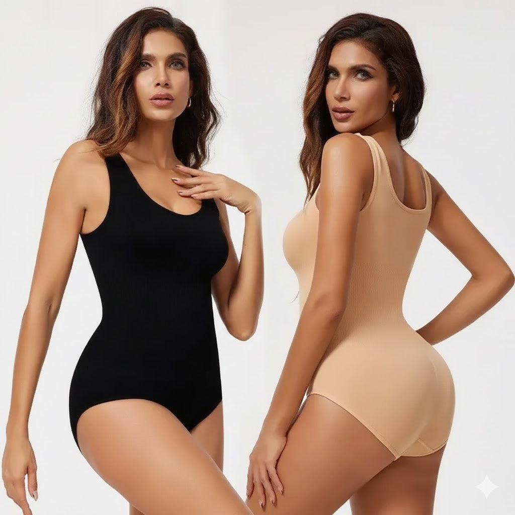 Sculpting Round Neck Bodysuit